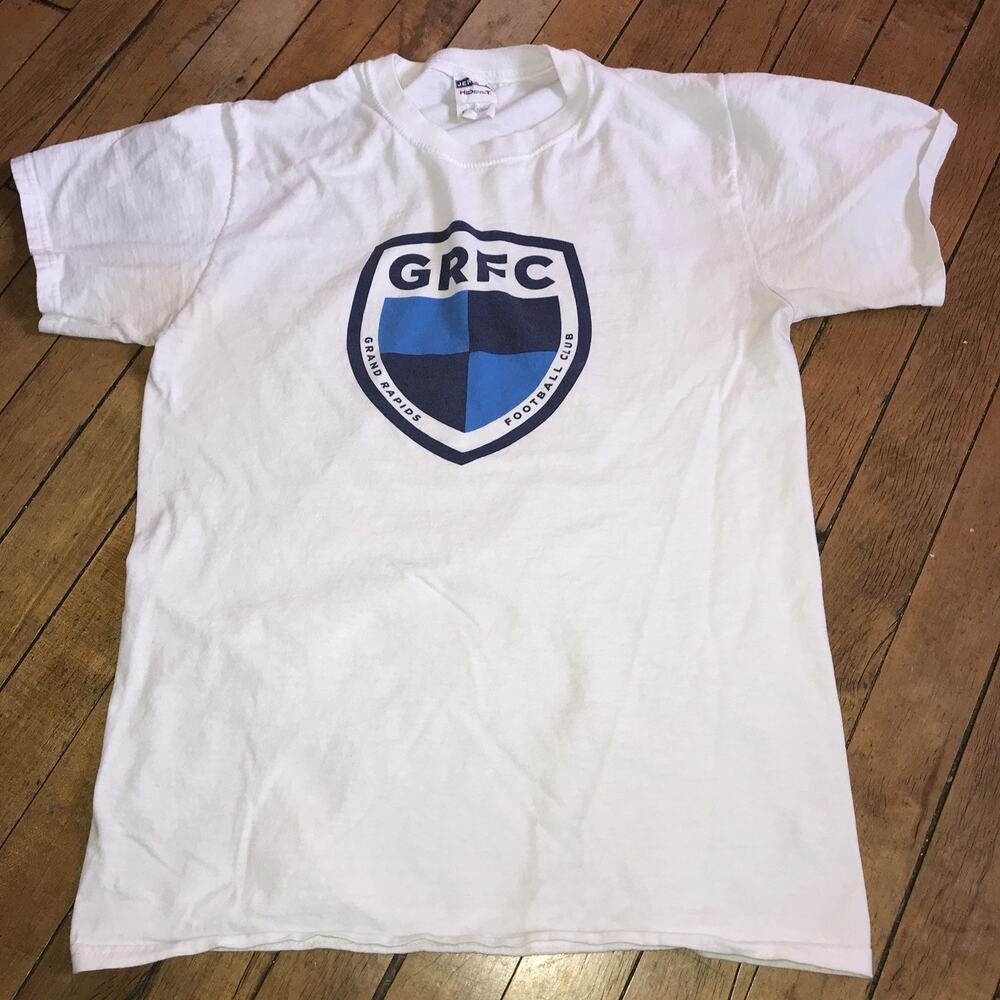 Grand Rapids Futbol Club Adult Small Tee Jerzees